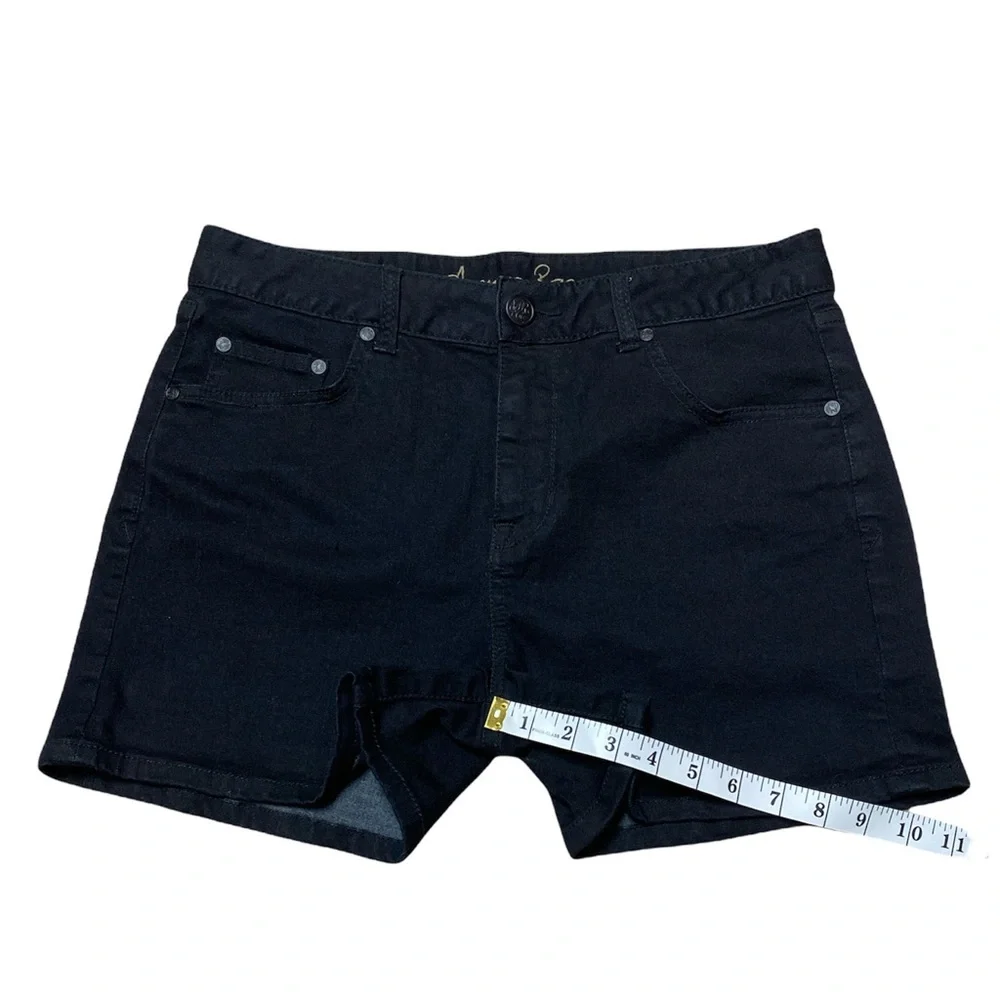 American Rag Jean Shorts Women’s 9 Colored Denim Black Wash Casual High Rise